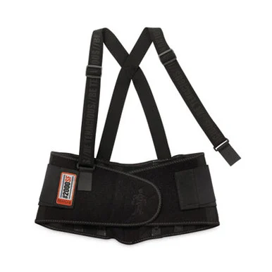 Ergodyne 11287 Proflex 2000sf High-performance Spandex Back Support Brace, 3x-large, 46" To 52" Waist, Black