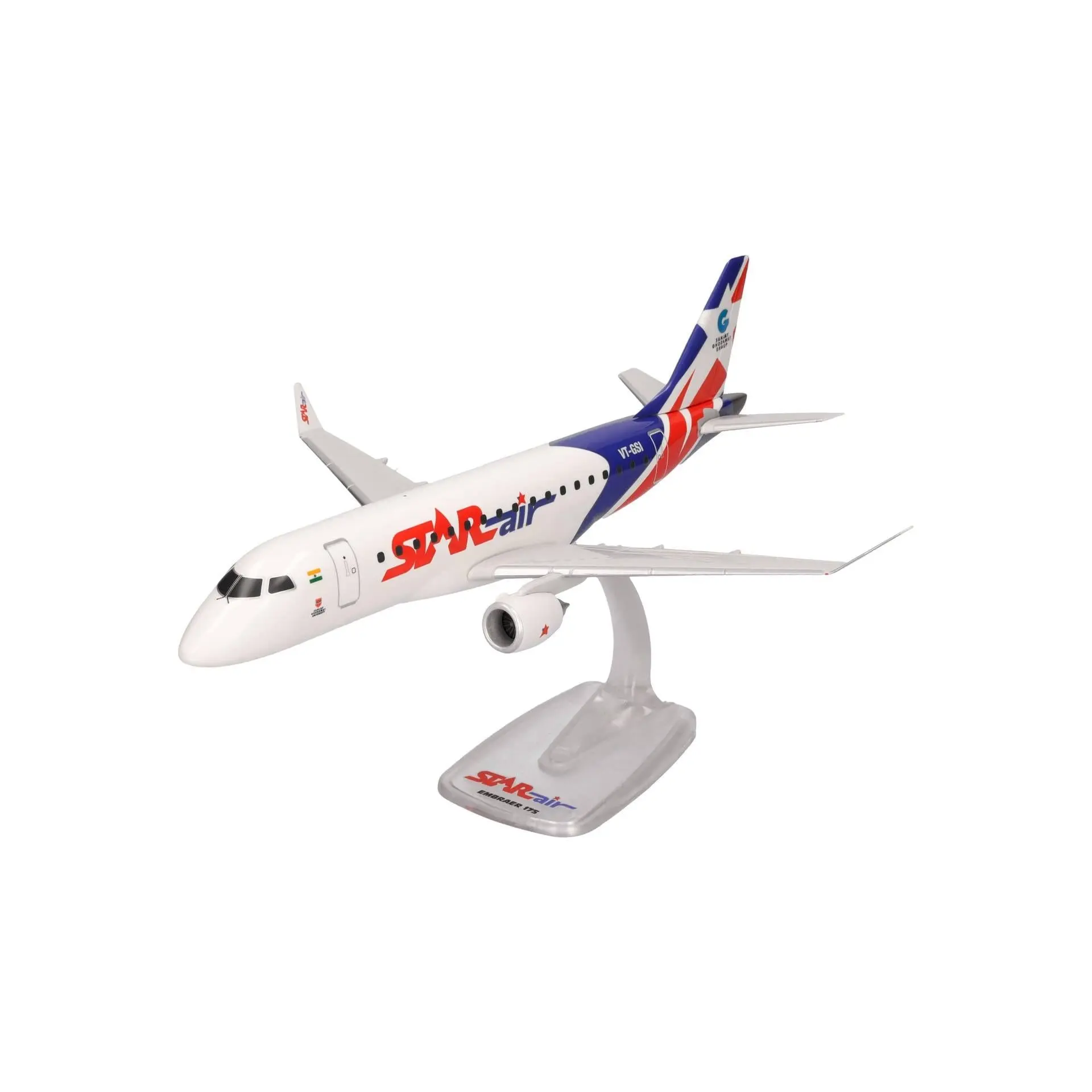 1/100 SNAP FIT Star Air Embraer E175 VT-GSL