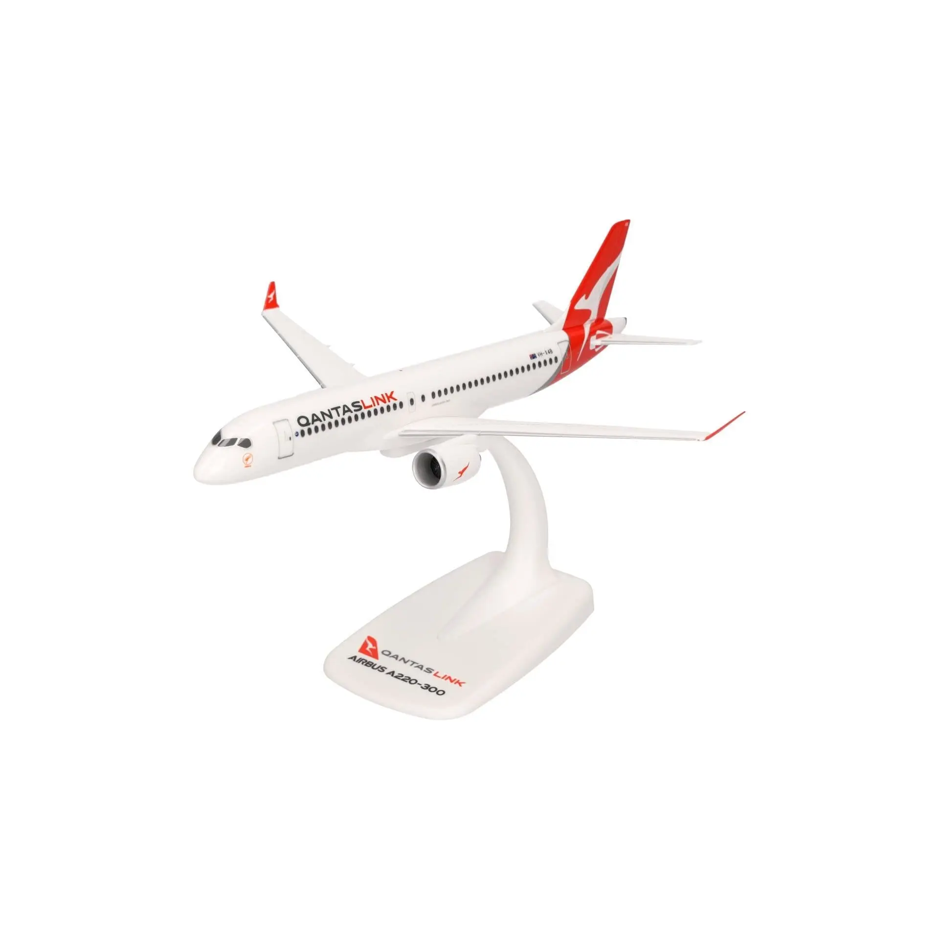 1/200 SNAP FIT QantasLink Airbus A220-300 VH-X4B