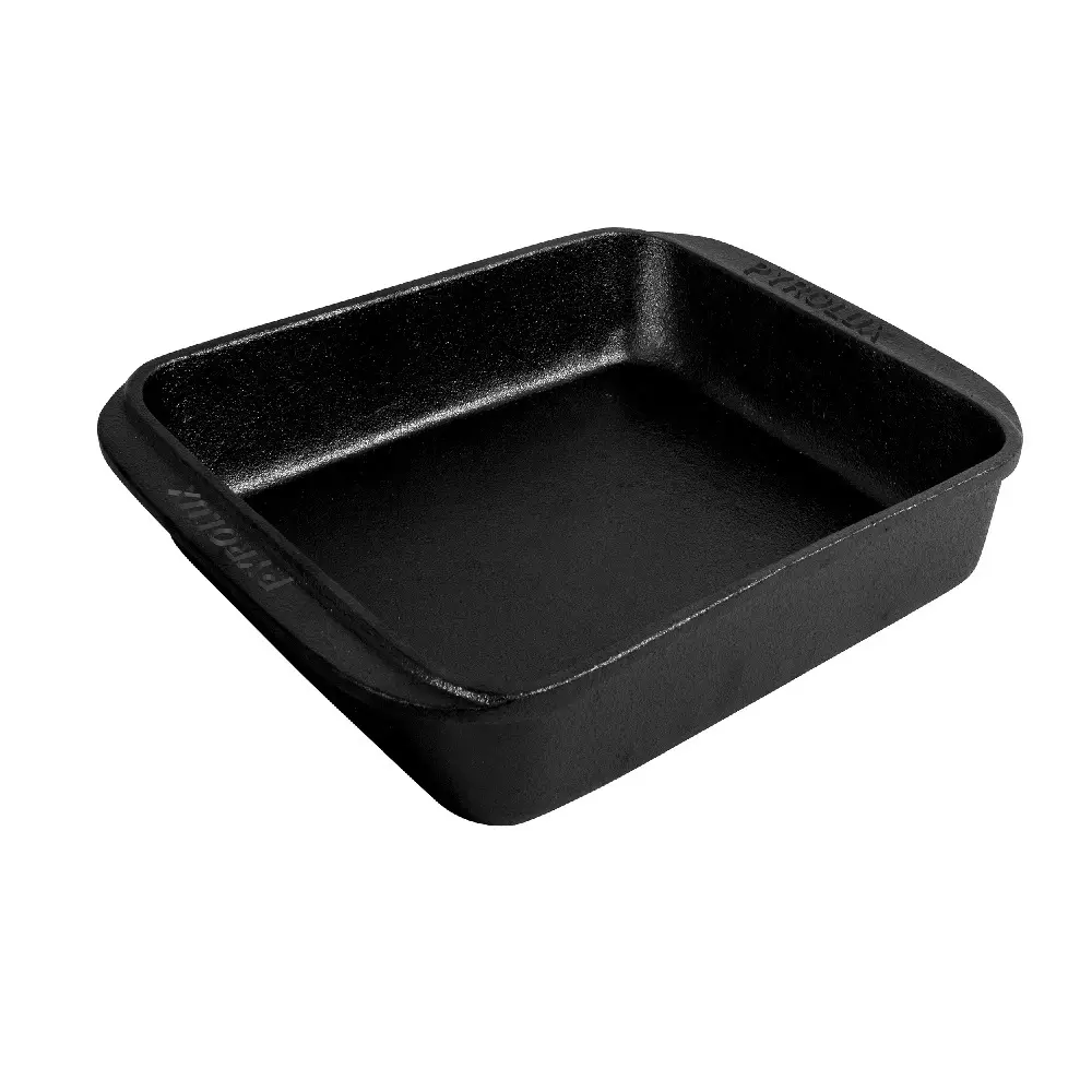 PYROLUX PYROCAST 30 x 30cm CAST IRON ROASTER - Home & Garden