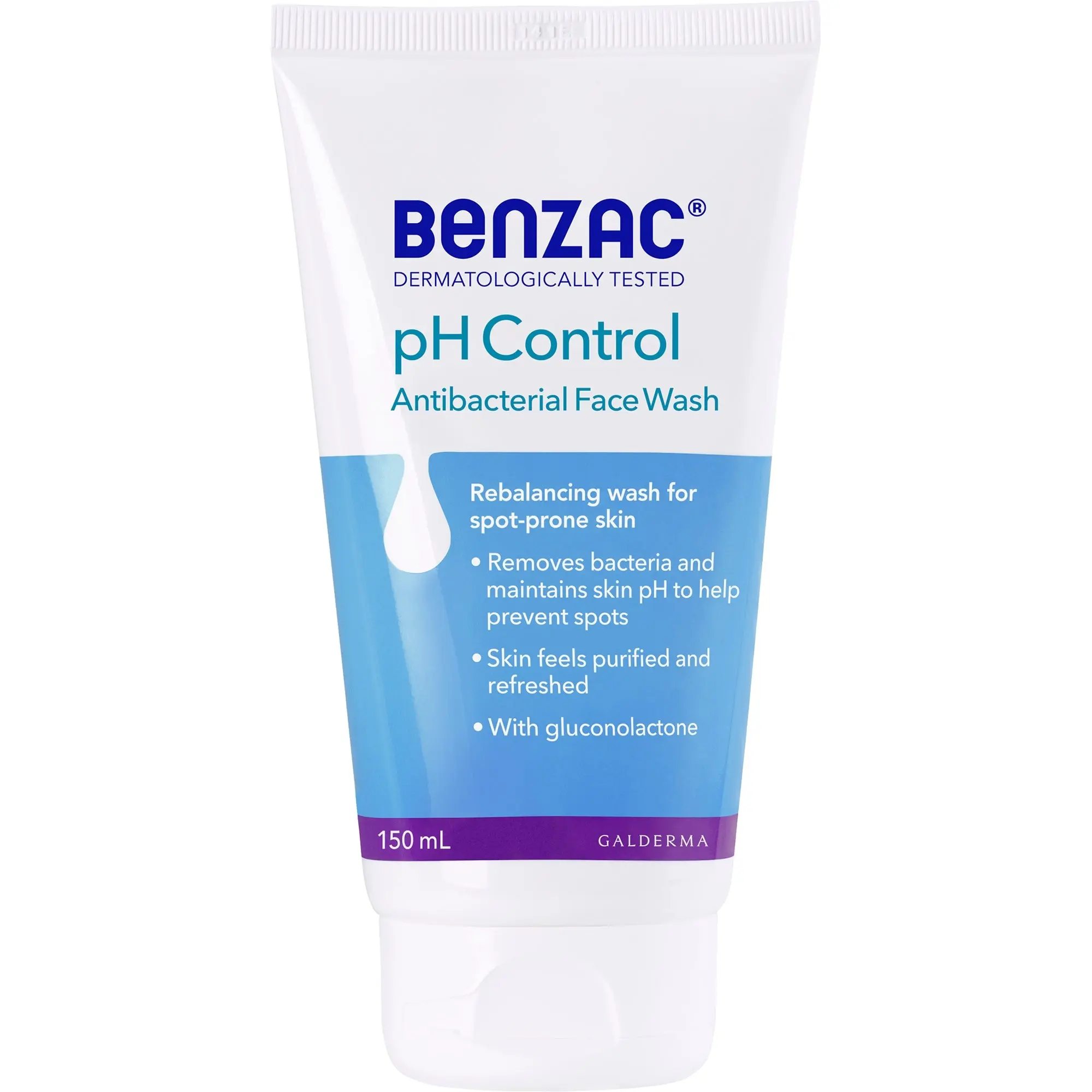 Benzac Ph Control Antibacterial Face Wash 150ml - Beauty