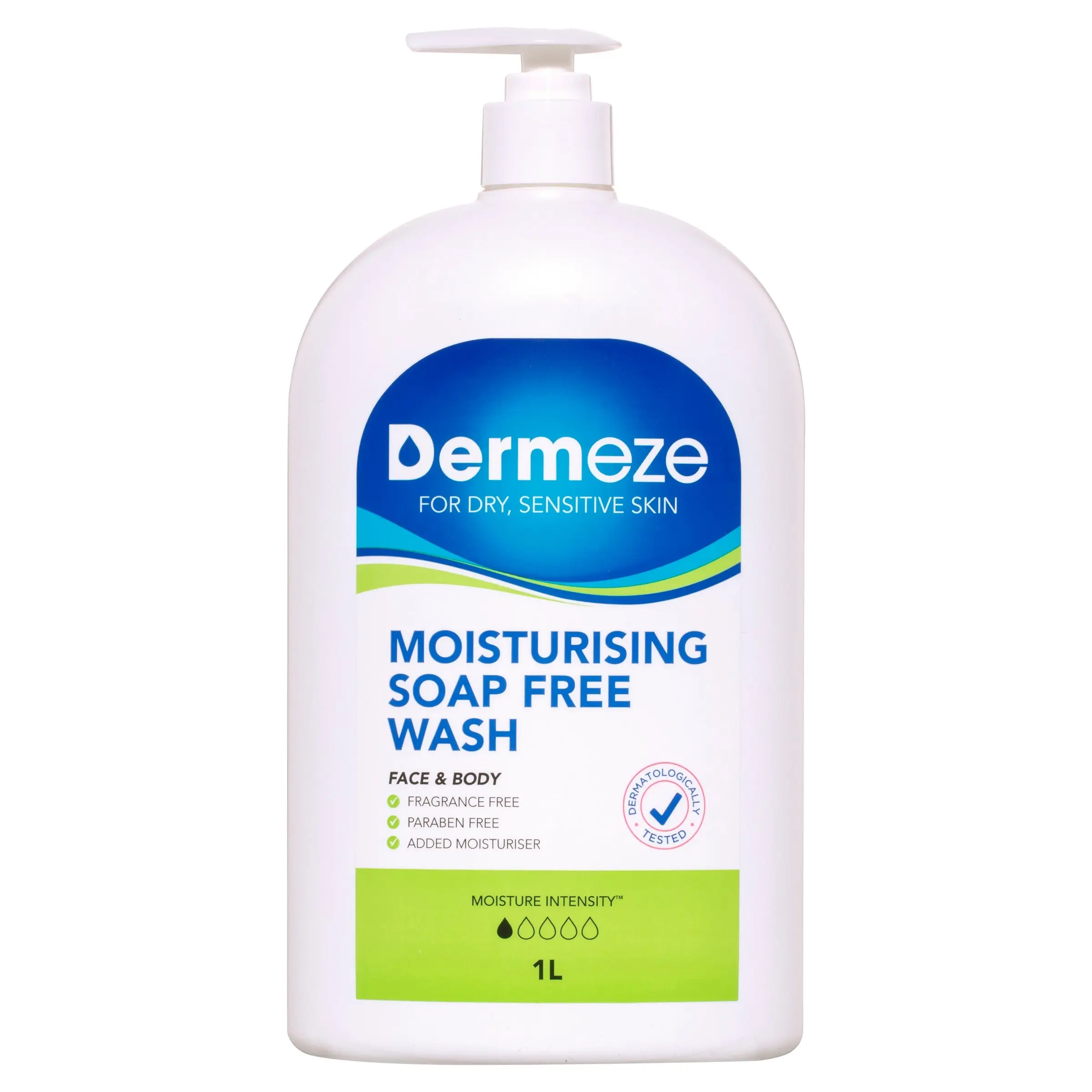 Dermeze Moisturising Soap Free Wash 1L - Beauty
