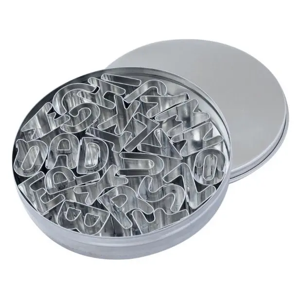 Mondo Alphabet Cutters Set 26pc - Home & Garden