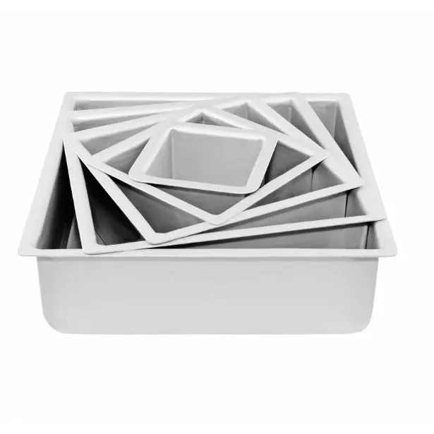 8in Mondo Pro Square Cake Pan 4in Deep - Home & Garden