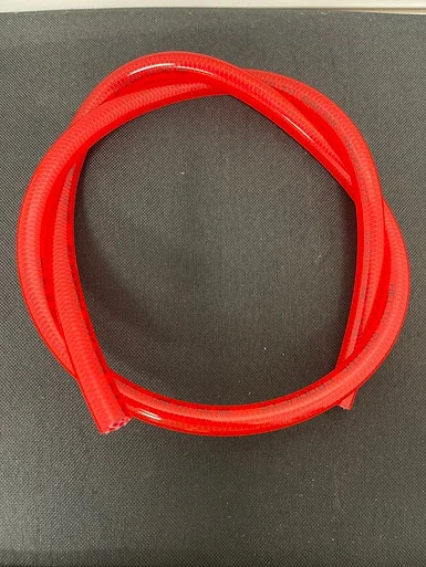 Helix Racing 1400103 High Pressure Fuel Injection Hose 1/4" x 10' - Red