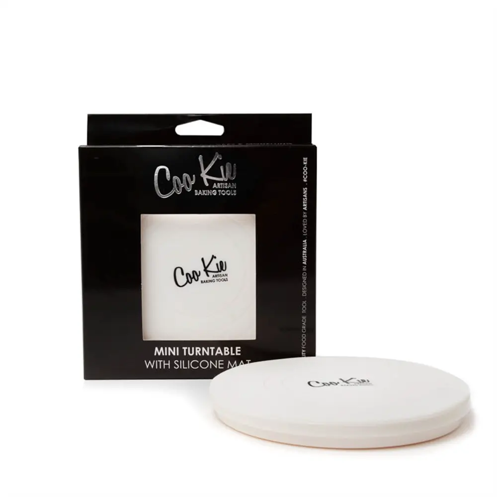 Cookie Mini Turntable with Silicone Mat - Home & Garden
