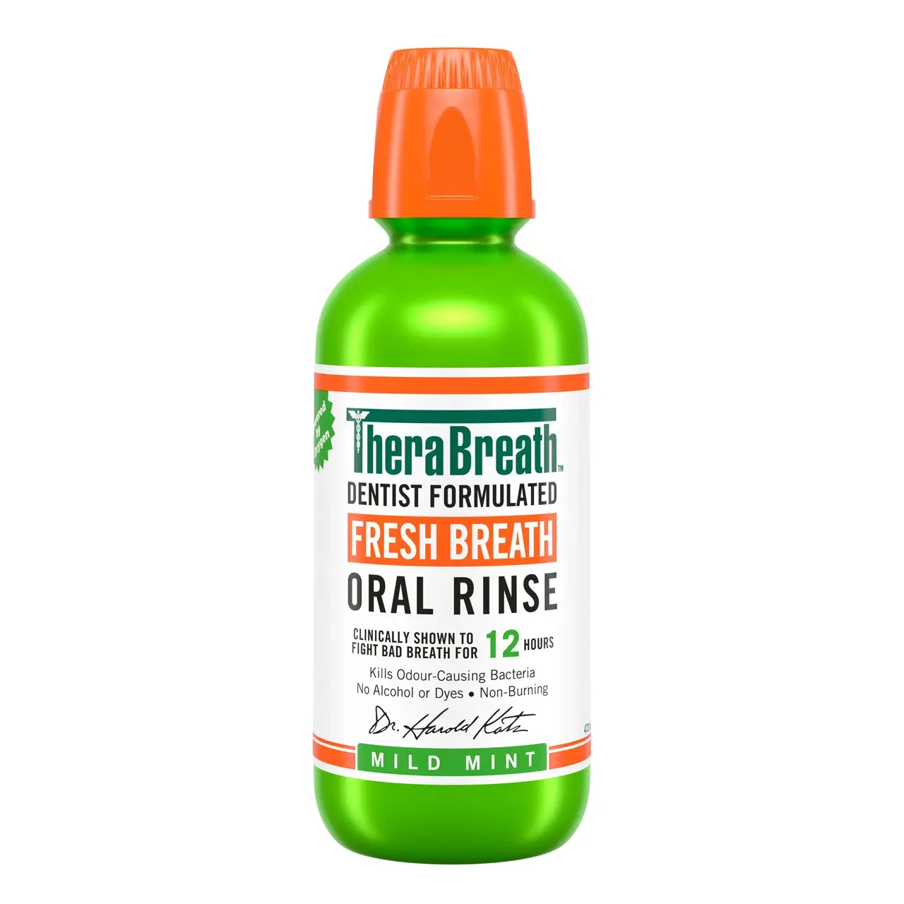 TheraBreath Mouthwash Mild Mint 473ml - Health