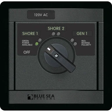 Blue Sea Systems 1482 Blue Sea 1482 120v Ac Rotary 30a Off + 3 Sources