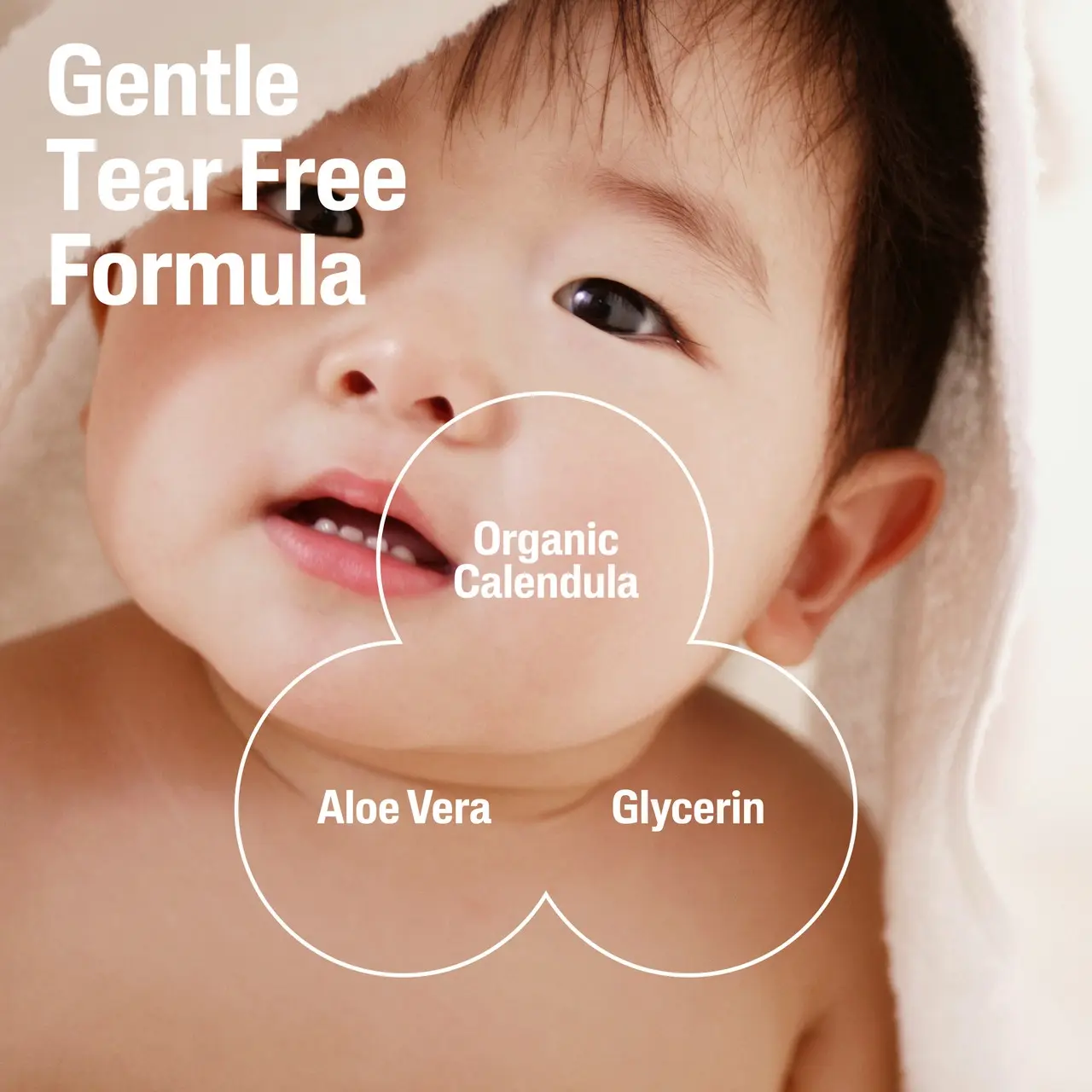 Cetaphil Baby Gentle Wash & Shampoo, Organic Calendula 400mL