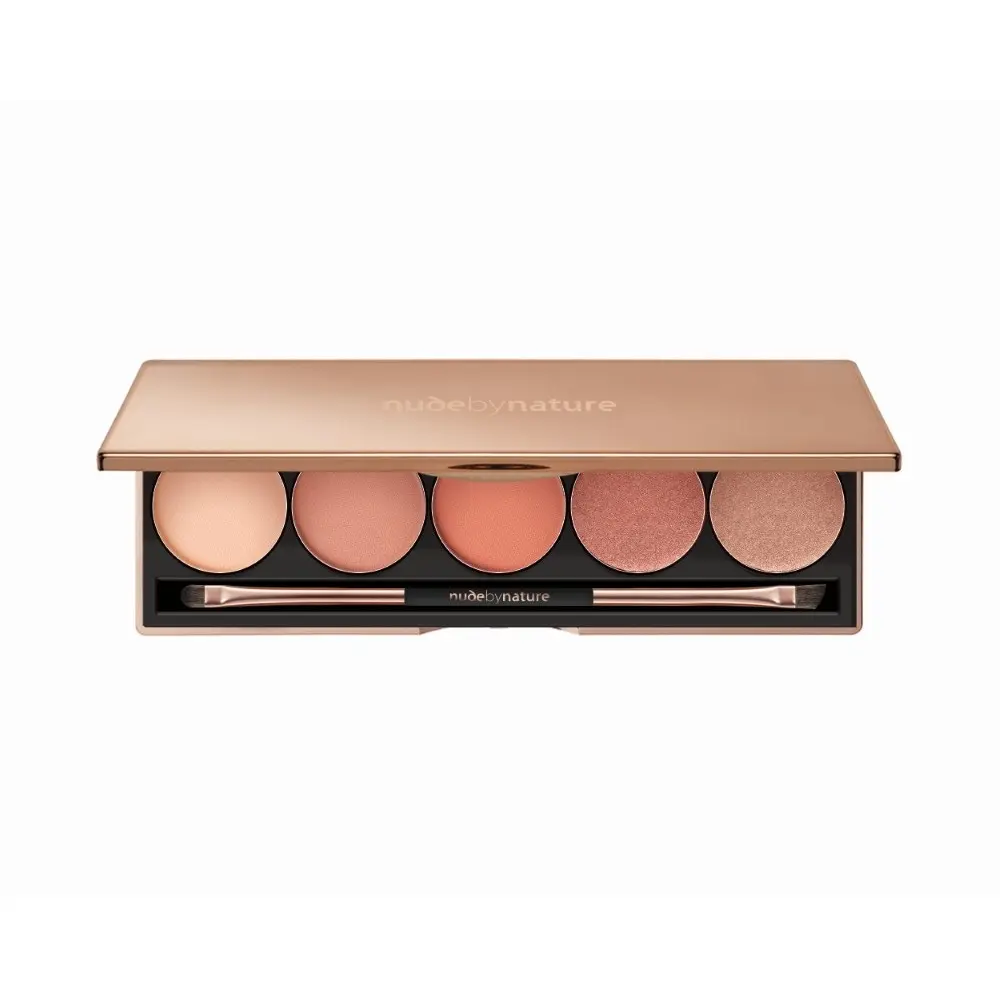 Nude By Nature Natural Illusion Eye Palette - 03 Peach