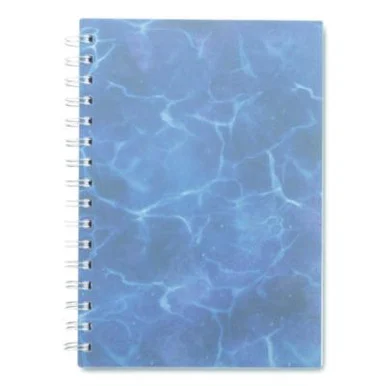 Mead 1756200 Abyss Weekly/monthly Planner, 8.5 X 5.5, Water-inspired Artwork, Blue Cover, 12-month(jan-dec): 2026