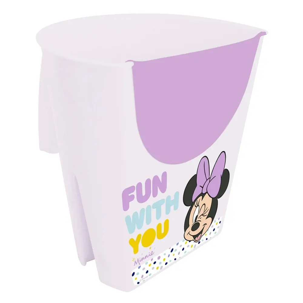 Minnie Mouse Plastic Shampoo Rinser Kids Shower Bathing Cup w/ Handle Purple - Baby