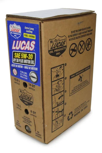 Lucas Oil 18004 Synthetic SAE 5W-20 API SP Motor Oil - 1/6 Gallon 18004_68