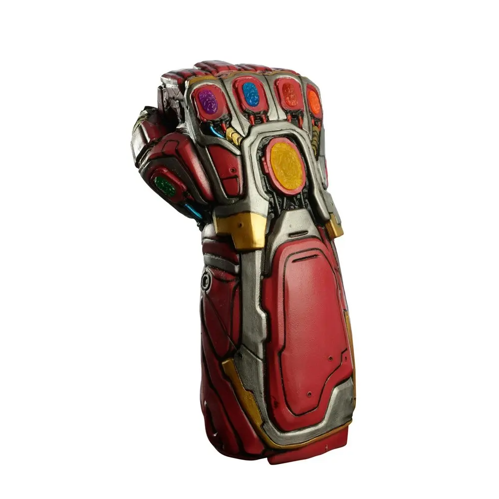Marvel Thanos Nano Deluxe Plastic Gauntlet w/ Stones Kids Hero Costume Accessory - Fashion