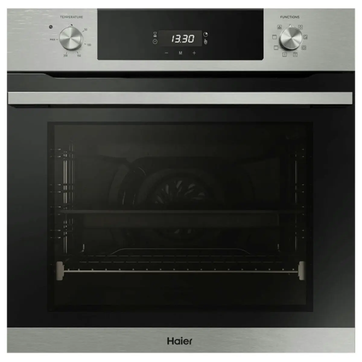 Haier 60cm Stainless Steel 7 Function Oven with Air Fry - Home & Garden