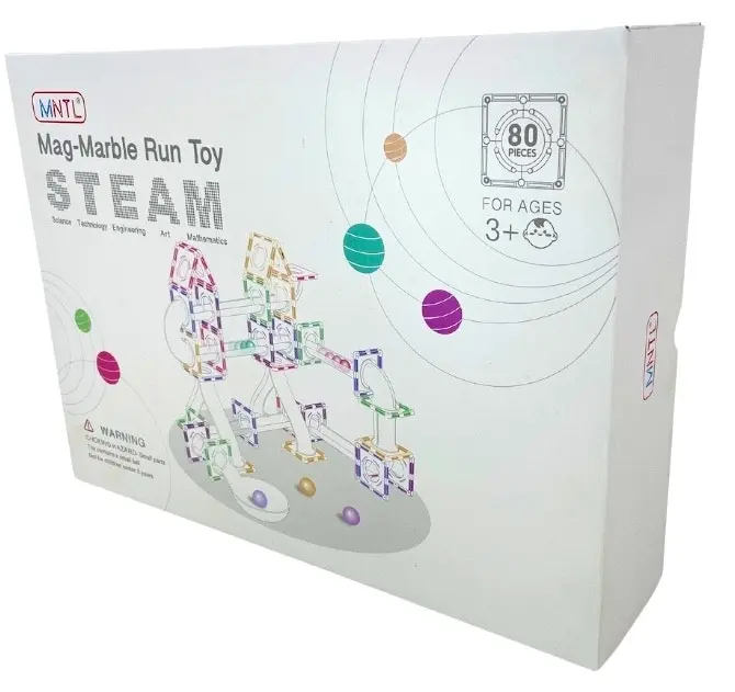 Magnetic Pastel Run 80pc - Toys & Games