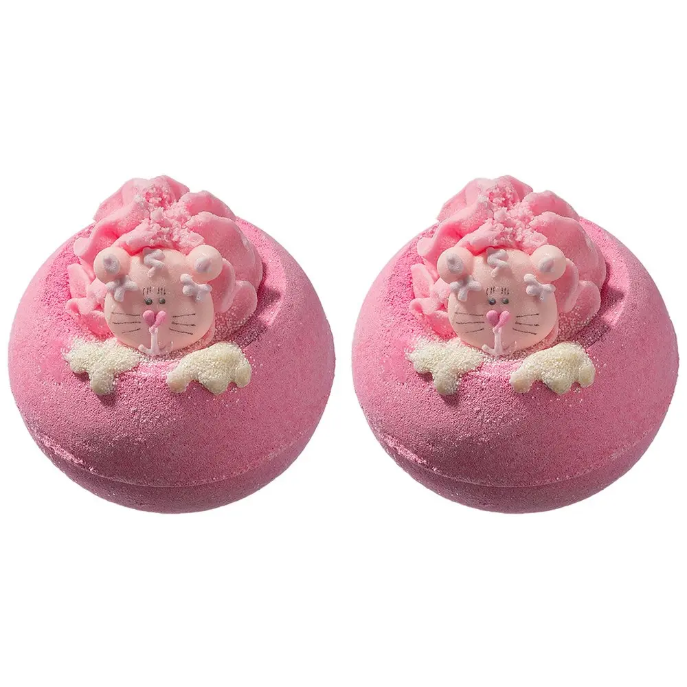 2PK Bomb Cosmetics Paws for Thought Bath Bomb Blaster Body Fragrance Tub Fizzies - Beauty