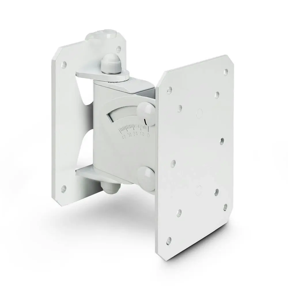 Gravity SPWMBS20B Tilt & Swivel Steel Wall Mount Holder For Speaker 20KG White - Electronics