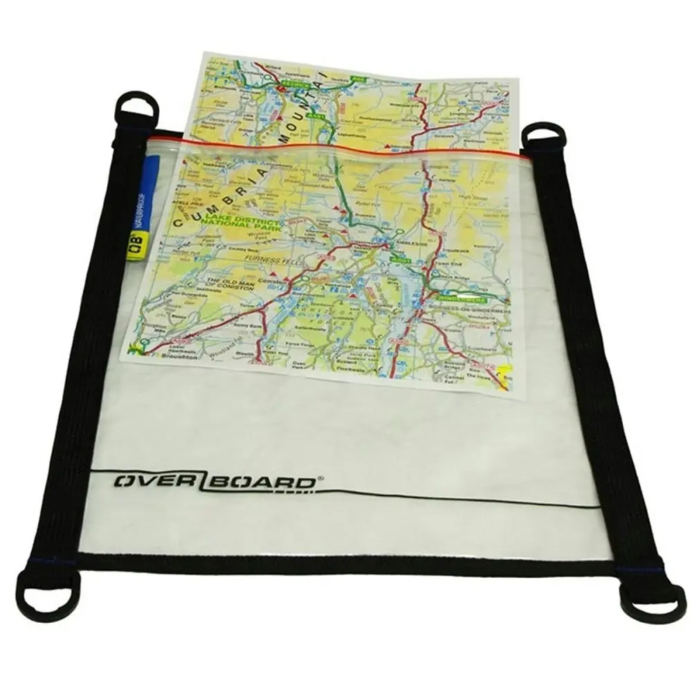 Overboard Document Waterproof Pouch | Medium Black - Sports & Outdoor