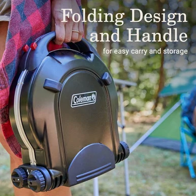 Coleman 2157592 Fold N Go Propane Camping Stove - Black