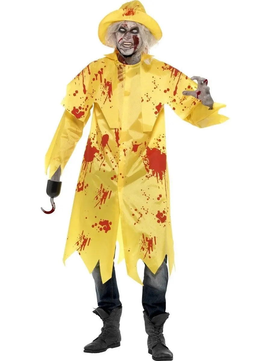 Zombie Fisherman Mens Costume - Fashion
