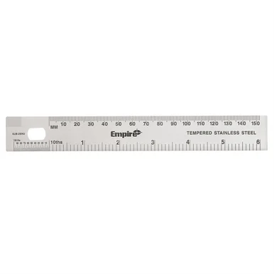 Milwaukee Electric Tools 27303 Milwaukee Tool 6" Stiff Ruler