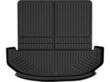 Husky Liners 27671 WeatherBeater Cargo Liner for Genesis GV80 7-Passenger - Black