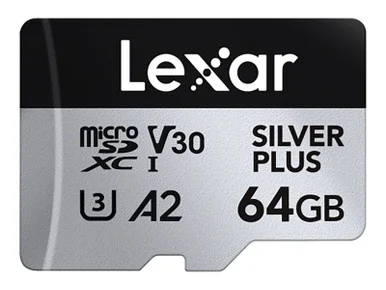 Lexar Media 288551 Lexar Mf Lmssipl064g-bnanu Professional Silver Plus 64g Microsdxc Uhs-i Retail