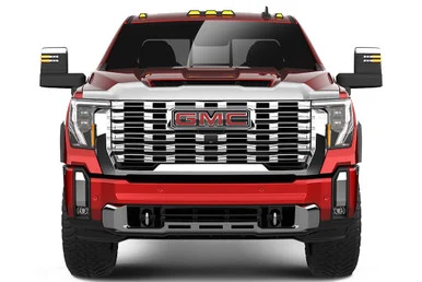 Husky Liners 2892211 Aeroskin Hood Protector Chrome for 2023-2024 for Nissan Navara