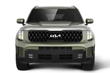 Husky Liners 2892218 Aeroskin Hood Protector Chrome for 2020-2024 for Kia Telluride