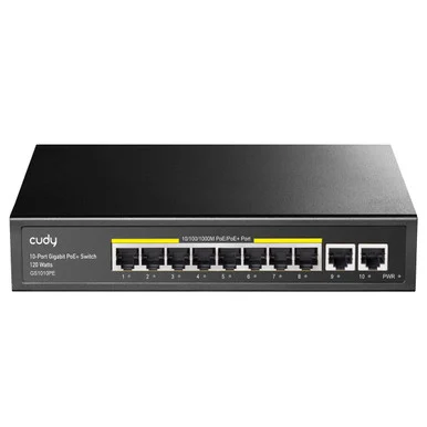 Cudy GS1010PE 10-Port Gigabit PoE+ Switch