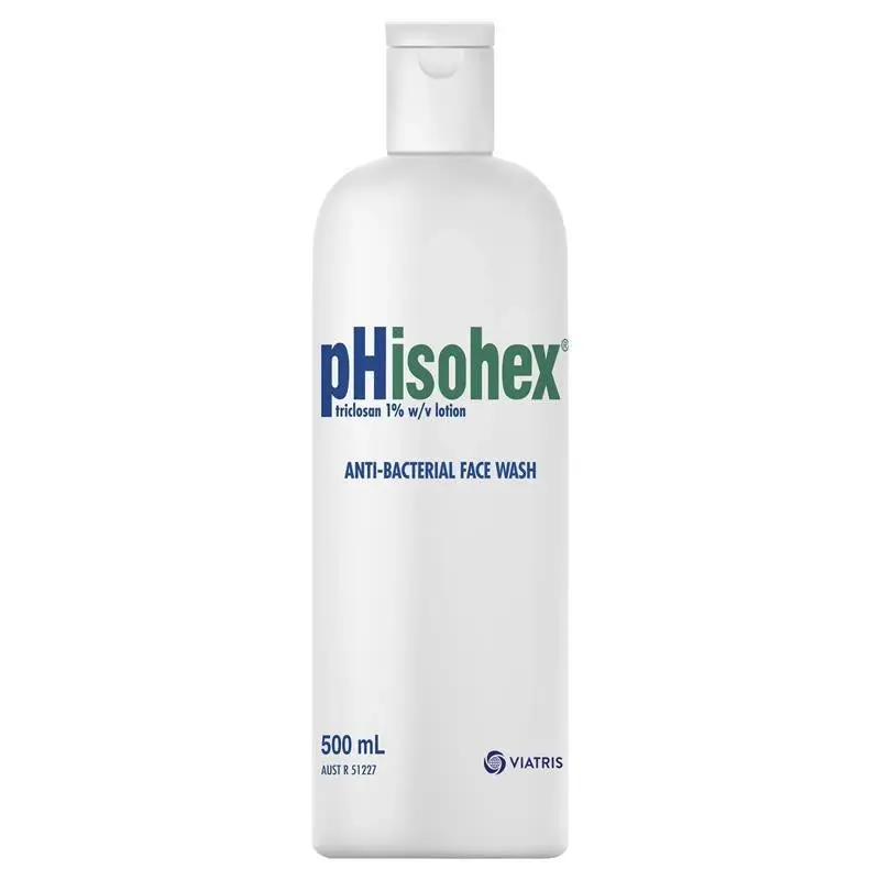 Phisohex Antibacterial Face Wash 500ml - Beauty