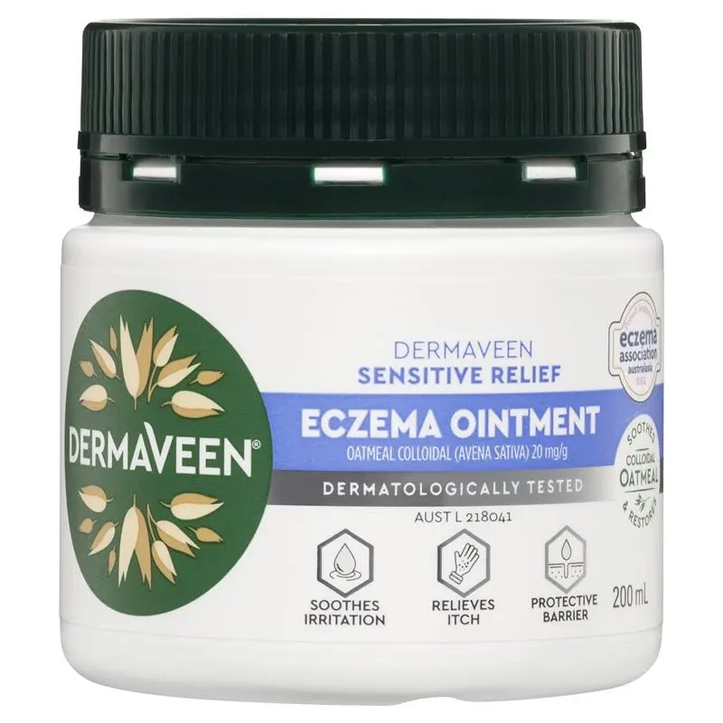 Dermaveen Sensitive Relief Eczema Ointment 200ml - Beauty