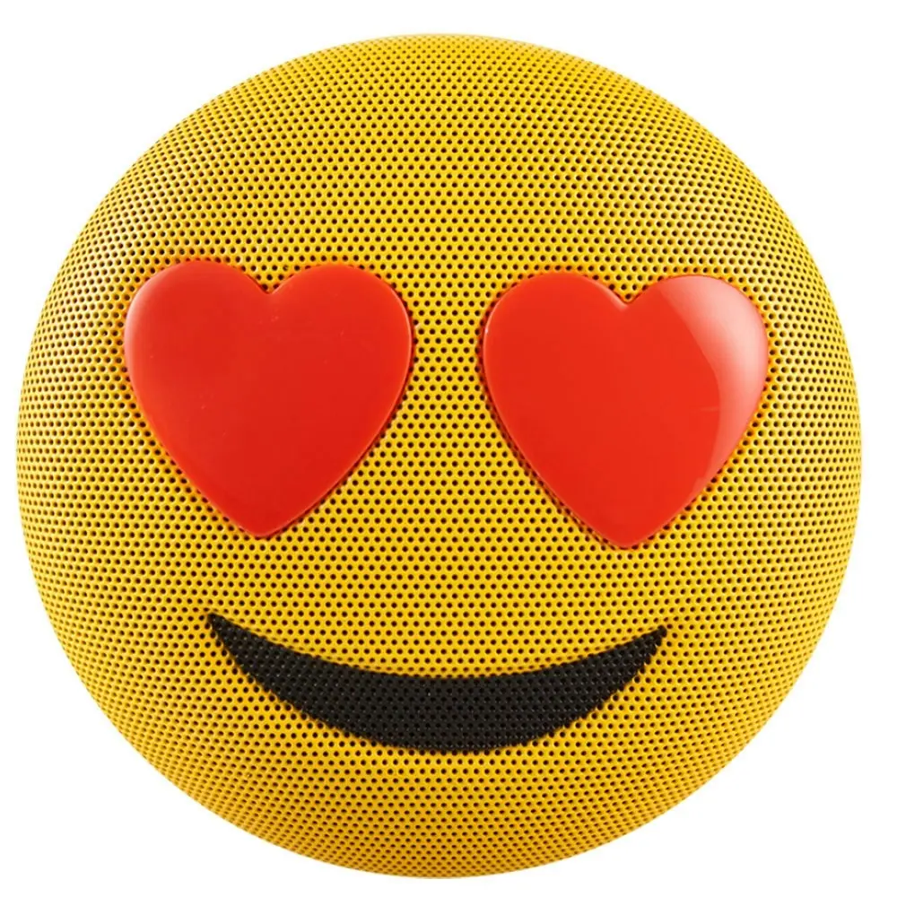 Jamoji Bluetooth/Wireless Speaker Love Struck Heart Eyes Emoji for iPhone/Galaxy - Electronics