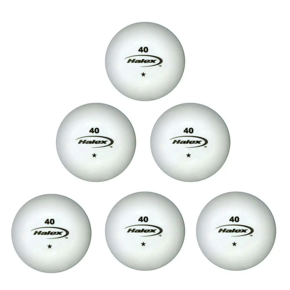 100pc Yashima ITTF Approved Table Tennis/Ping Pong Balls Box - White 40mm