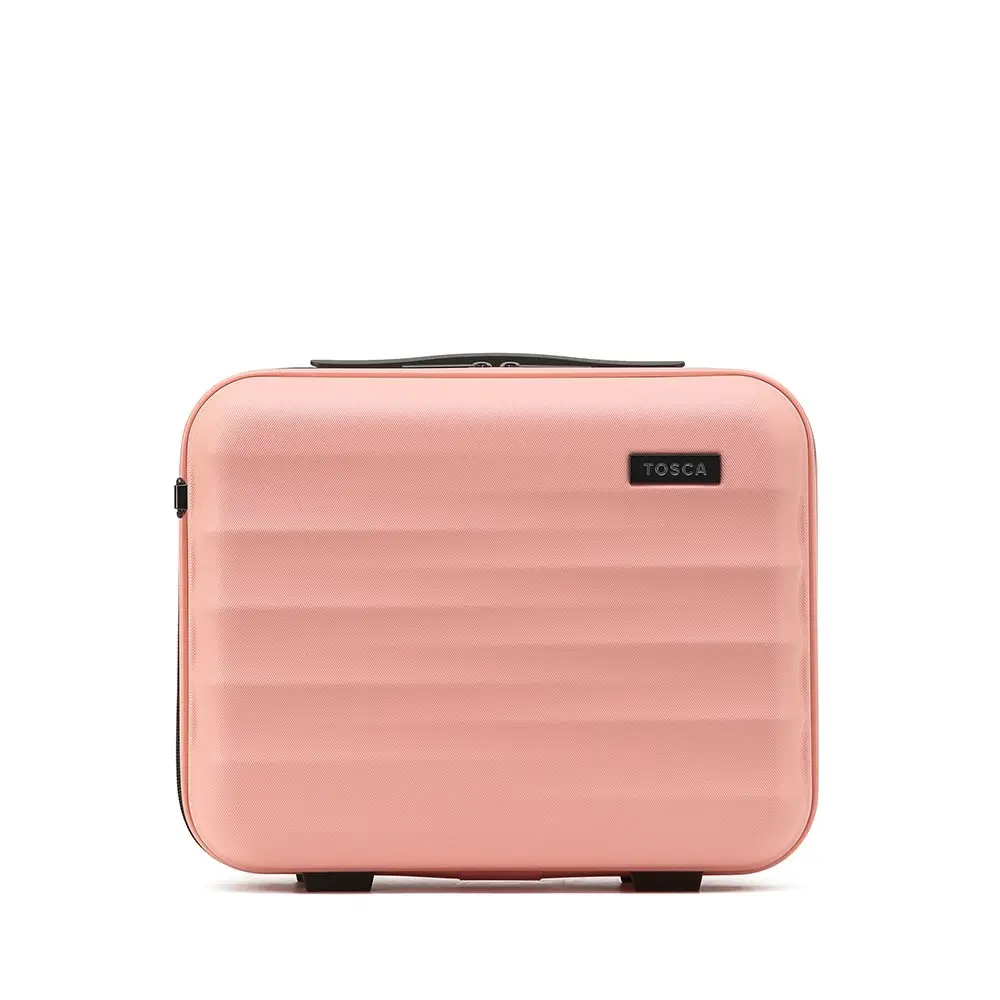 Tosca Interstellar 2.0 Vanity Travel Cosmetic/Toiletries Case Bag Peach - Beauty