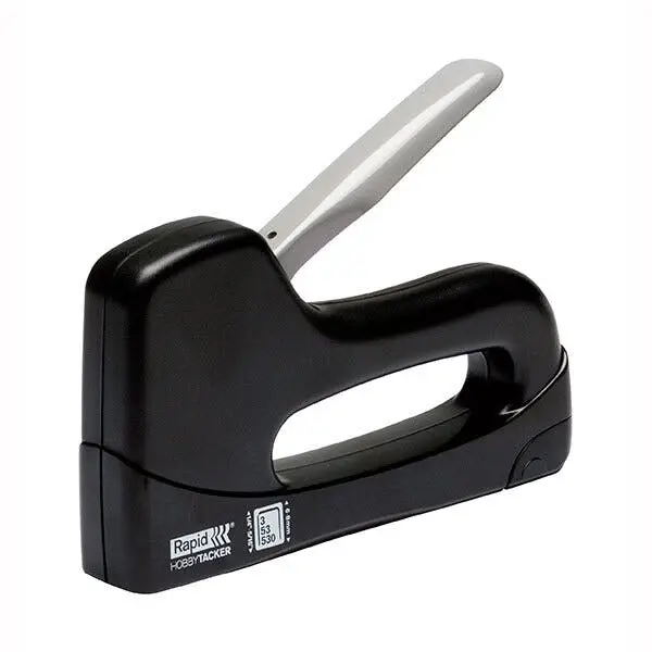 Rapid Hobby Tacker 6/8mm Stapler Gun Hand Upholstery Fastener Tool Kit w/Staples - Hardware