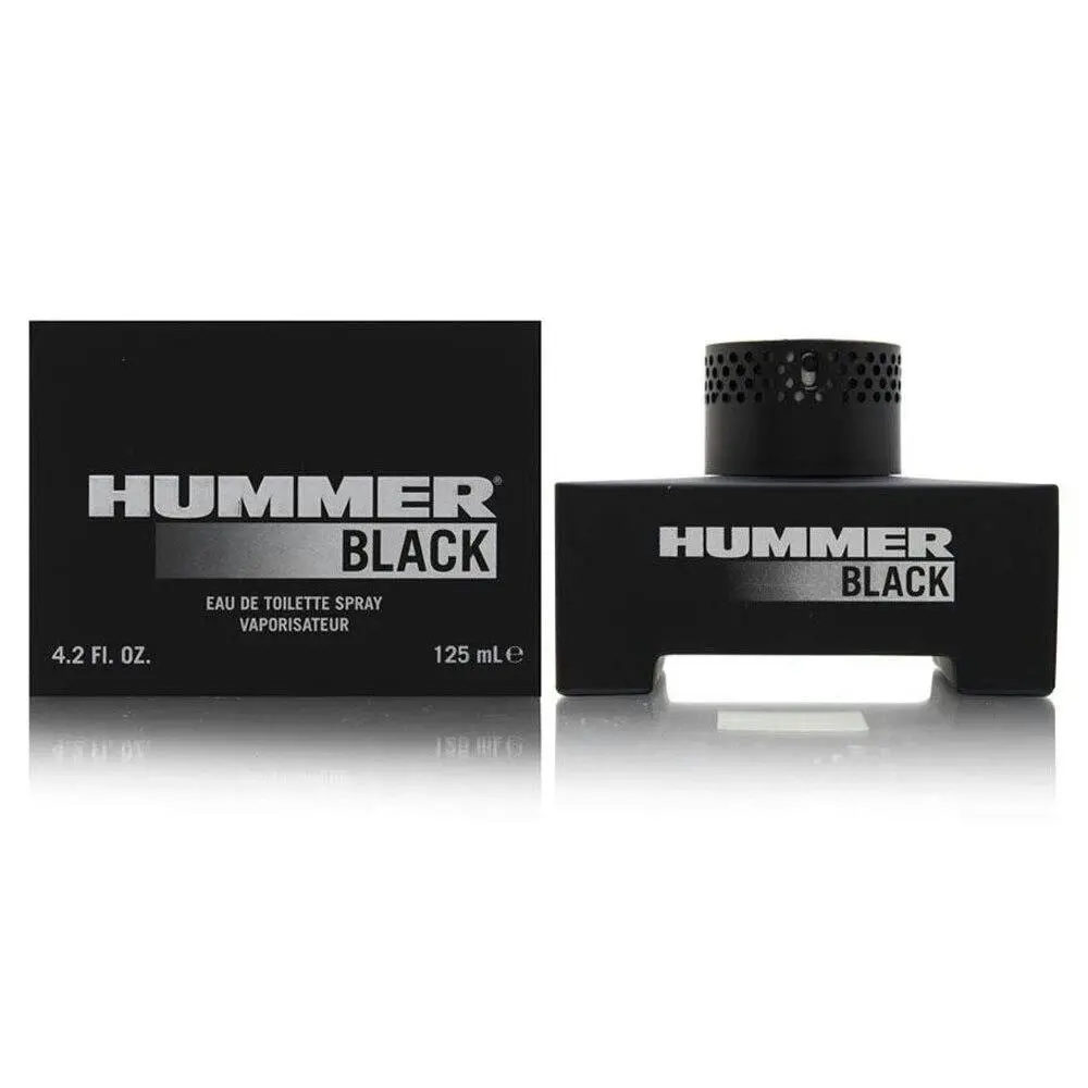 Hummer Black 125ml Eau De Toilette/EDT Fragrances/Natural Spray for Men/Him - Beauty