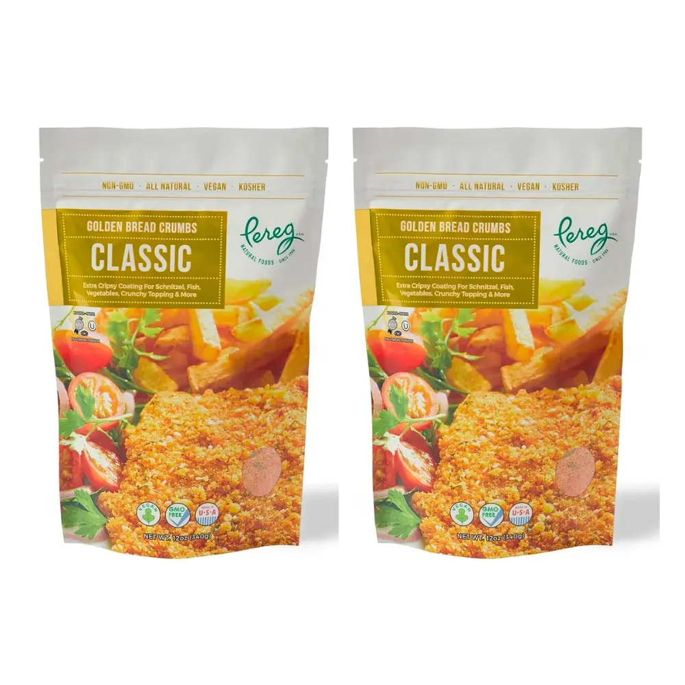 Pereg Classic Golden Breadcrumbs 340g x 2 - Groceries