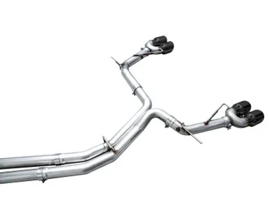 AWE Tuning 302043109 Track Cat-Back Exhaust System for Ford Mustang S650