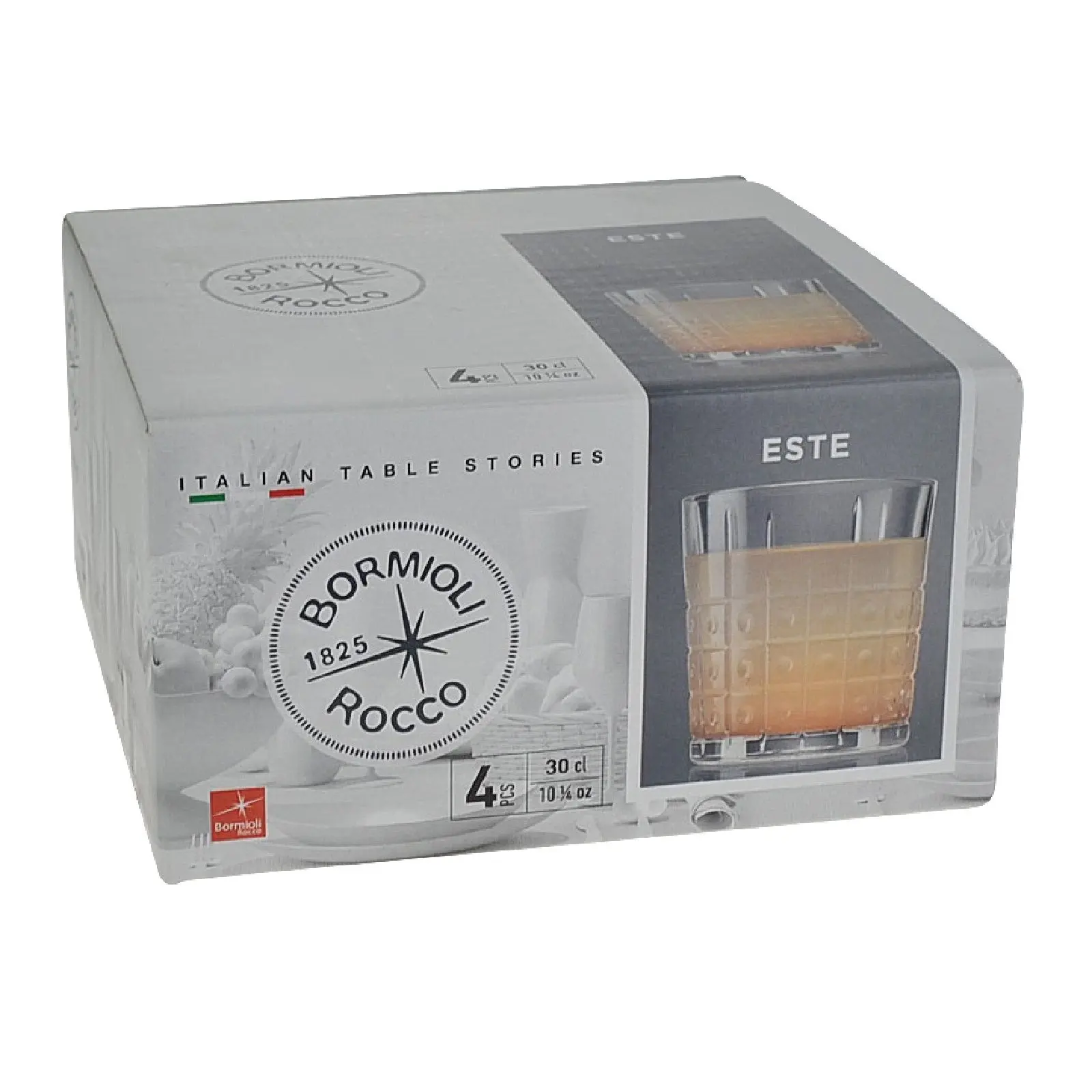BORMIOLI ROCCO ESTE TUMBLERS - 300ml SET 4