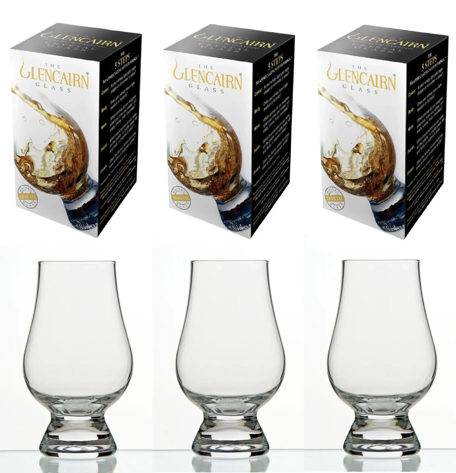 GLENCAIRN WHISKY GLASS - SET OF 3