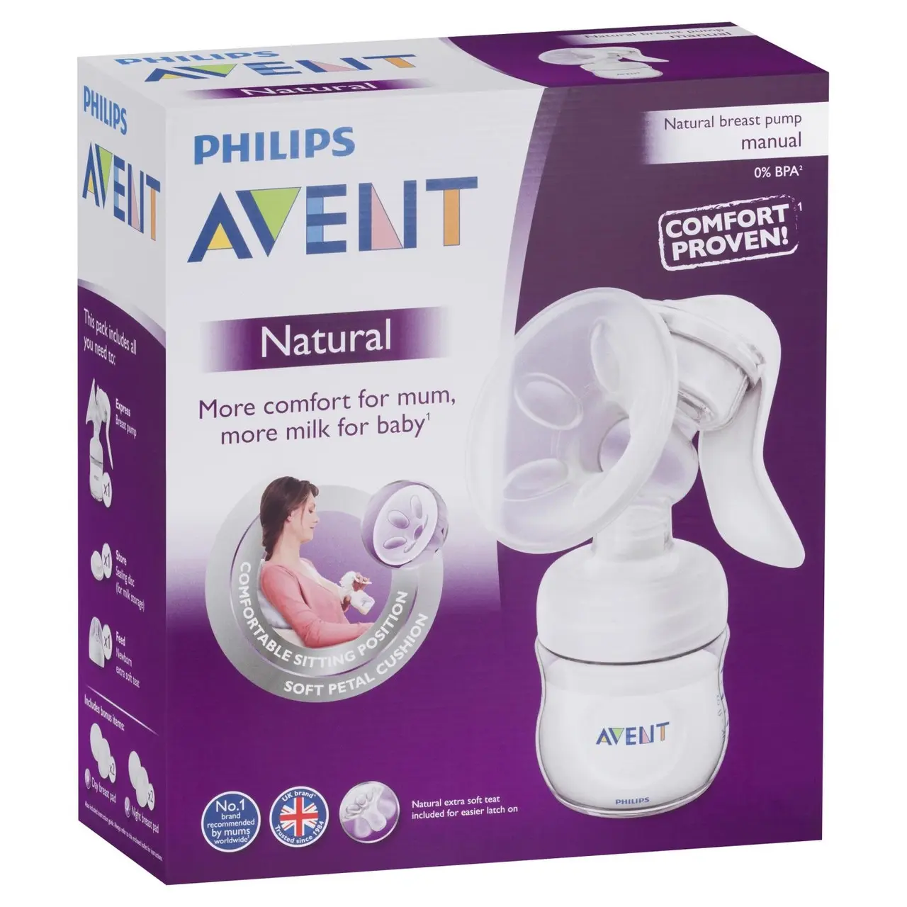 Avent Manual Comfort Breast Pump - Baby