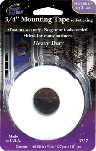 Magic Mounts 3737 3/4' X 50' Heavy Duty Mounting Tape