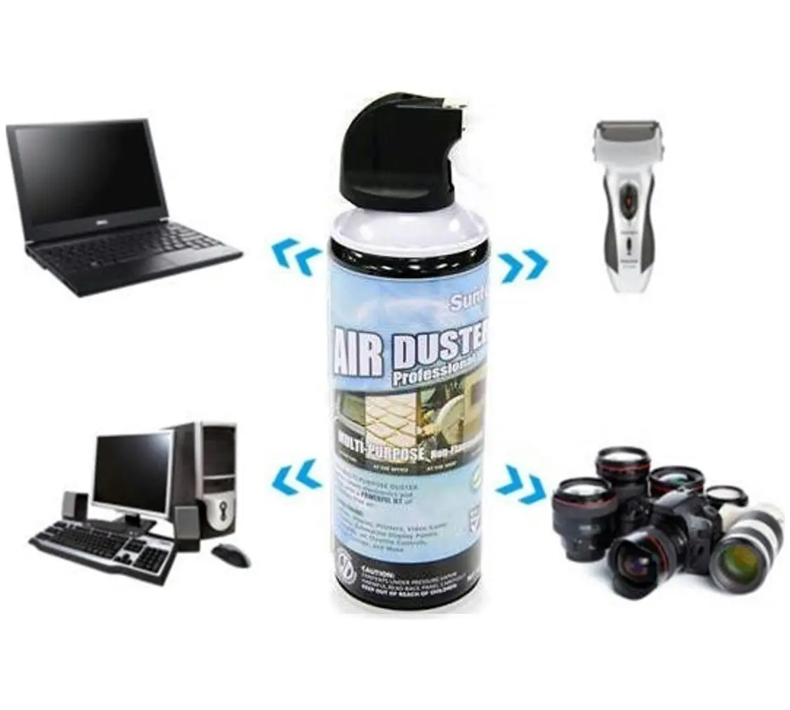 8Ware Air Duster Multipurpose Spray High Pressure Dust Remover Clean Keyboards - Electronics
