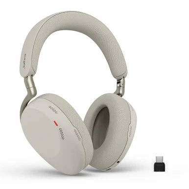 Jabra 38599-989-898 Evolve3 85 UC Wireless Headset - USB-C - Warm Gray