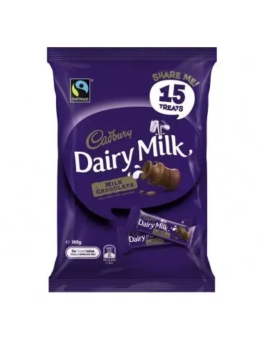 Cadbury Dairy Milk Bag 144g x 1 - Groceries