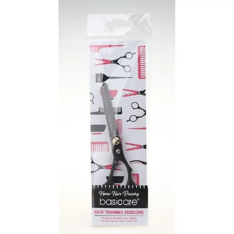 Basicare Home Hair Thinning Scissors 5.5 Inch Stainless Steel Haircut Tool - Beauty
