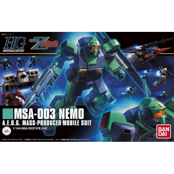 HGUC 1/144 NEMO (Z Ver.) - Hobbies