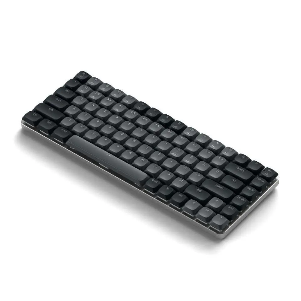 Satechi SM1 Slim Mechanical Backlit Wireless Bluetooth Keyboard For Laptop Dark - Electronics